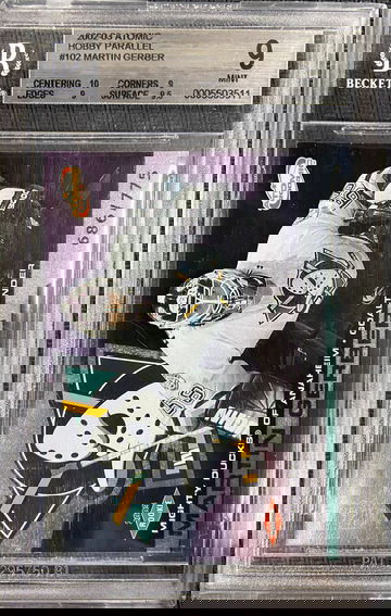 2002-03 Atomic Hobby /775 Martin Gerber BGS 9 MINT!