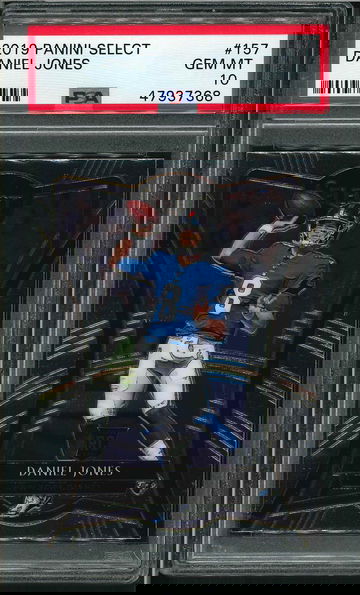 2019 Select Daniel Jones Premier Level #157 PSA 10 Gem Mint Rookie RC