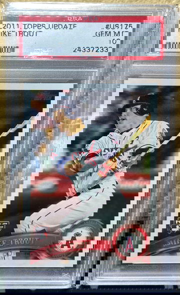 2011 Topps Update #US175 Mike Trout PSA 10