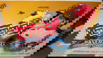 2018 Topps Baseball Update Series Factory Sealed Jumbo Box