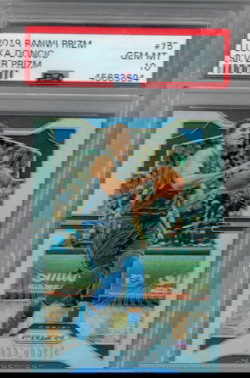 2019 PANINI PRIZM LUKA DONCIC SLIVER PRIZM #75