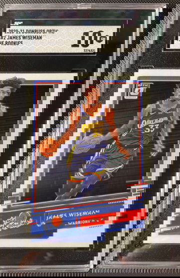 2020 Donruss Optic James Wiseman the Rookies SGC 10