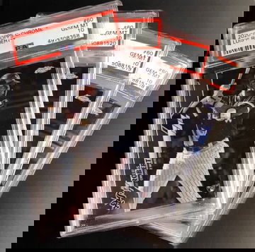 Lot of 4 2020 Topps Chrome Luis Robert PSA10