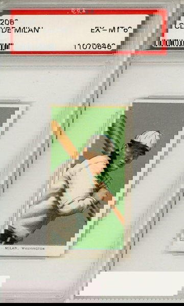 1909-11 T206 CLYDE MILAN # PSA 6 EX-MT