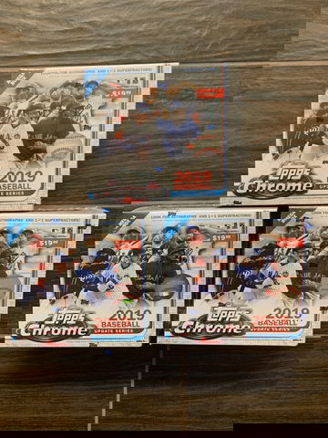 2019 Topps Chrome Update Mega Box Lot - 3 Boxes