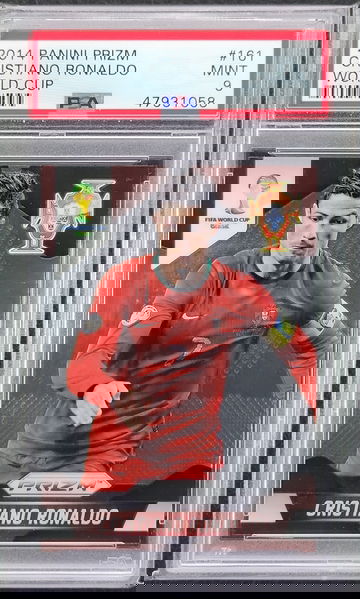 Cristiano Ronaldo Prizm PSA 9