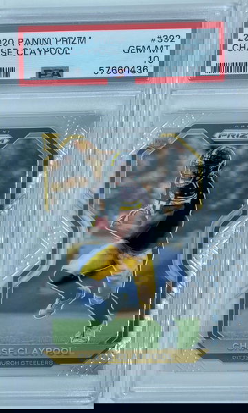 2020 Panini Prizm Chase Claypool #392 Gem Mint PSA 10