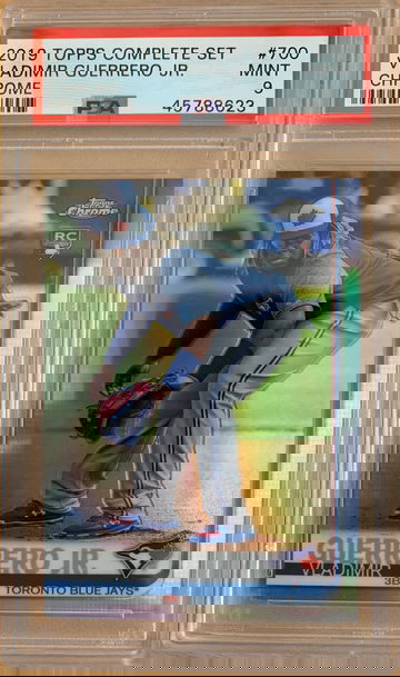 Vladimir Vlad Guerrero RC Rookie 2019 Topps Chrome Complete Factory Set #700 PSA 9