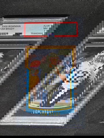 2000 Bowman Tom Brady Rookie Card #236 PSA 7 NM  