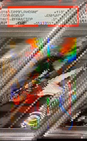 2018 Topps Chrome Victor Robles Refractor PSA 10 Gem-Mint