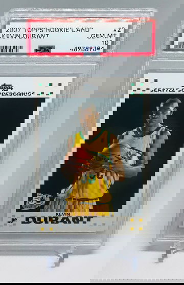 2007 Topps #2 Kevin Durant PSA 10