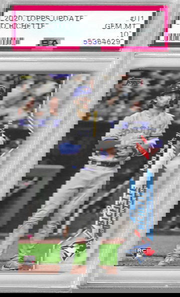 2020 Topps Update Bo Bichette PSA 10