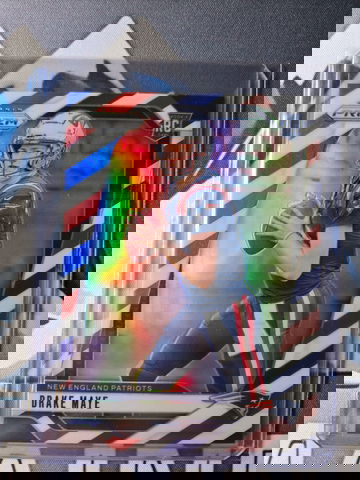 2024 Prizm Red White Blue Drake Maye RC