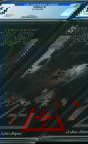 HELLBLAZER #6, CGC 9.6 NM+