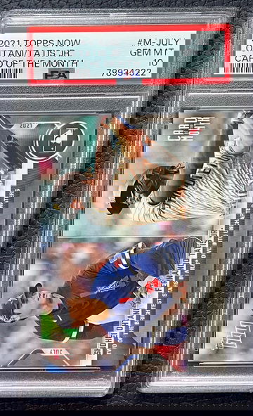 2021 Topps Now Shohei Ohtani/Fernando Tatis Jr. Card of the Month PSA 10 #M-JULY