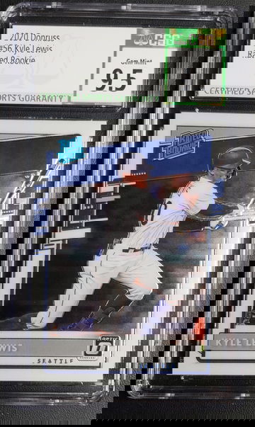 2020 Donruss Optic #56 Kyle Lewis CSG 9.5 GEM MT