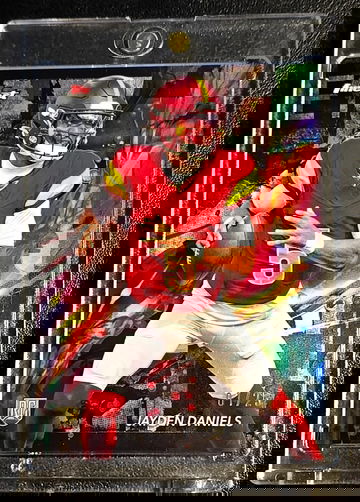 2024 Topps Finest  Jayden Daniels  BLACK Refractor  1/25  RC Commanders  1ST PRINT