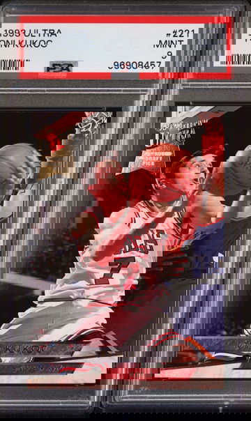 1993 TONI KUKOC ULTRA #221 PSA 9