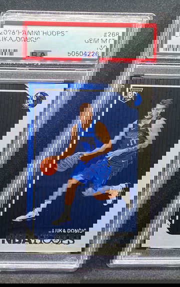 2018 Panini Hoops 268 Luka Doncic Rookie – PSA 10 Gem Mint