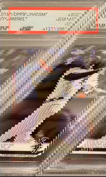 2019 Topps Chrome Eloy Jimenez #202 PSA 10 GEM MINT