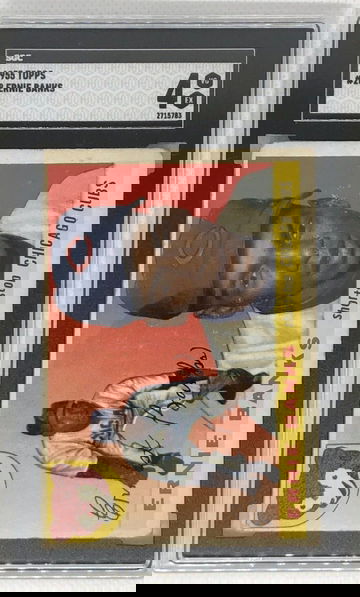 1955 Ernie Banks Topps Baseball #28 SGC 4 VG-EX Chicago Cubs HOF