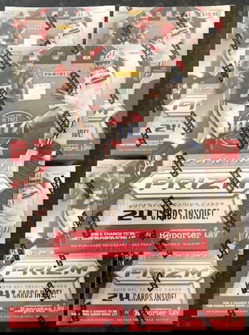 5 2019 Panini Prizm Football Blaster Box 