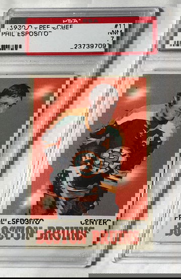 1970 O-PEE-CHEE PHIL ESPOSITO #11 NM 8