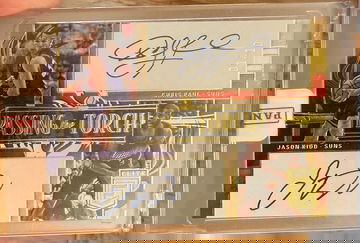 2022-23 Donruss Elite Chris Paul Jason Kidd Passing the Torch Dual Gold Auto /10