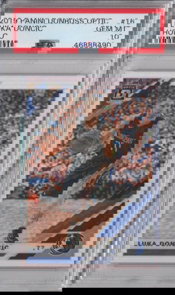 2019 Optic Luka Doncic Holo PSA 10