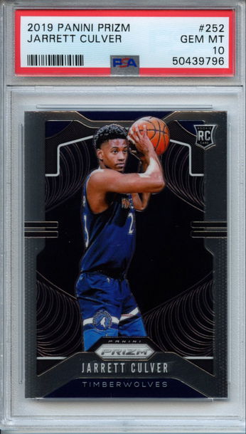 2019 Prizm Jarrett Culver PSA 10