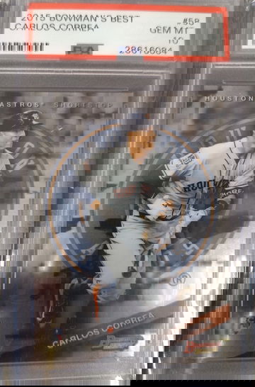 Carlos Correa 2015 Bowman Best PSA 10