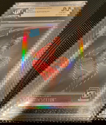 Collin Sexton Optic Holo BGS 9.5 ON FIRE