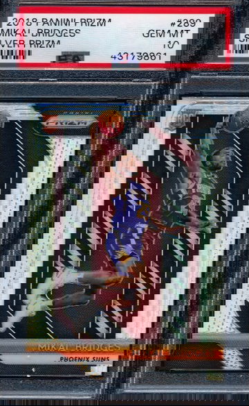 Mikal Bridges 2018 Prizm Silver RC