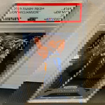 Zion Williamson 2019-20 Prizm Rookie PSA 10