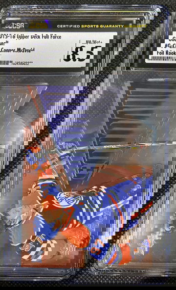 2015-16 Upper Deck Full Force Connor McDavid Foil ROOKIE