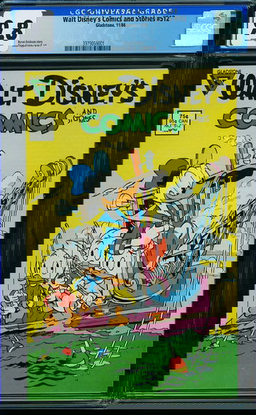 WALT DISNEY'S COMICS AND STORIES #512, CGC 9.8 NM/MT -- HIGHEST GRADED