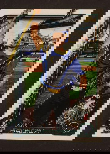 2025 Topps Series 2 Cal Raleigh Gold Mirror Variation SSP