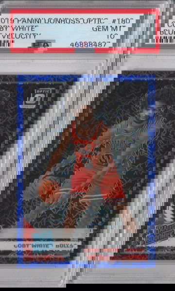 2019 Optic Coby White Blue Velocity PSA 10