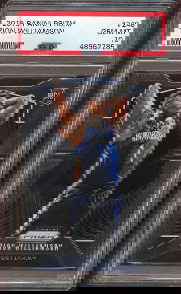 2019-20 Prizm Zion Williamson Rookie PSA 10