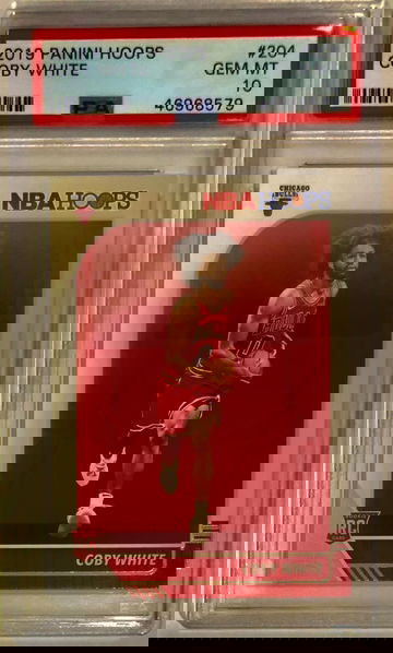 2019 Coby White Hoops PSA 10