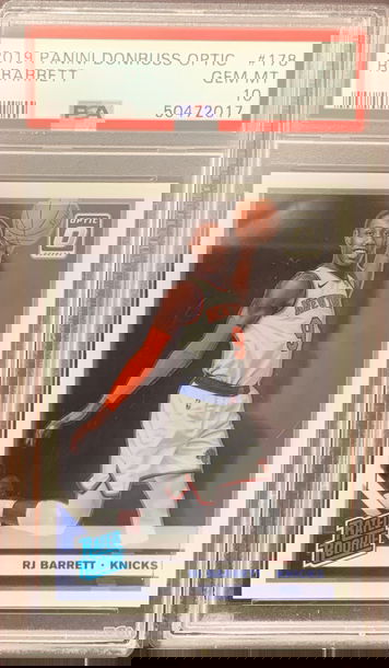 2019 Panini Donruss Optic RJ Barrett #178 PSA 10 GEM MT