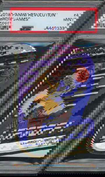 2018 Revolution Lebron James Liftoff! PSA 9 