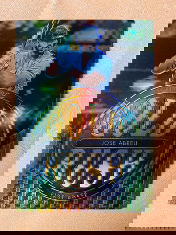 Jose Abreu Gold Rush Case Hit - 2022 Panini Chronicles Baseball - White Sox