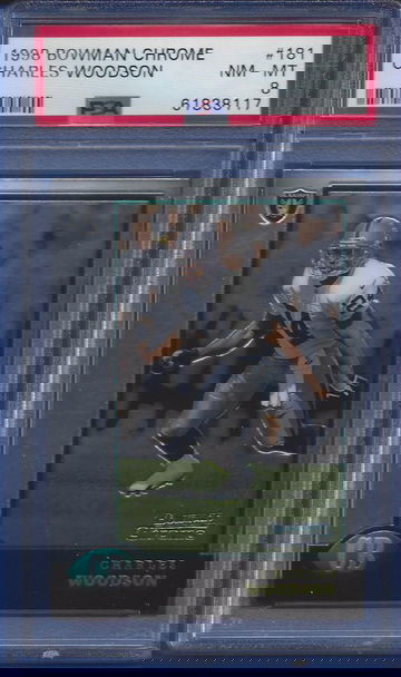 1998 Bowman Chrome #181 Charles Woodson PSA 9 (BillsGridironGreats)