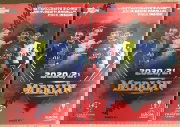 2020-21 Topps Merlin Soccer Blasters x2
