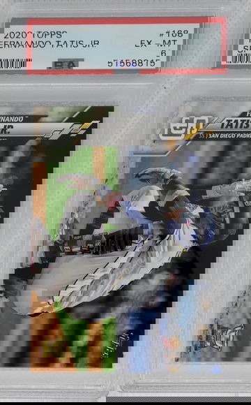 2020 Topps Fernando Tatis Jr. SP #168 PSA 6 EX-MT