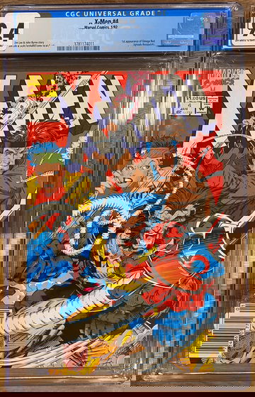 X-Men #4 CGC 9.4 1st Omega Red