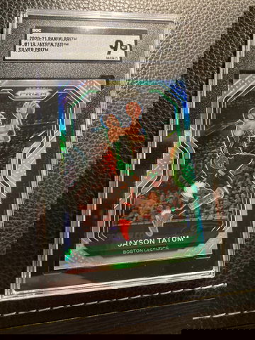 2020 Prizm Silver Prizm Jayson Tatum SGC 9