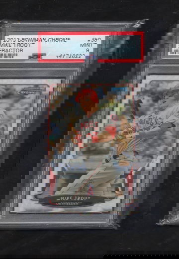 2013 Bowman Chrome #50 Mike Trout Xfractor PSA 9 MINT