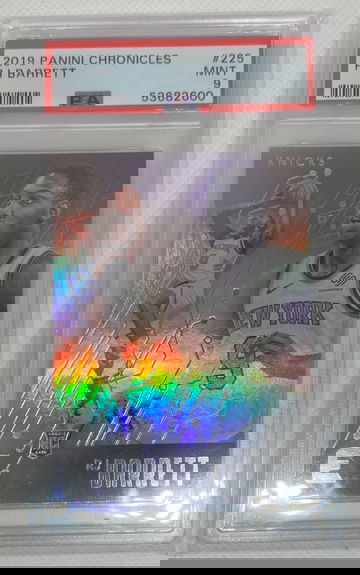 2019 Panini Chronicles RJ Barrett PSA9 MINT